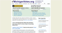Desktop Screenshot of michiganvotes.org